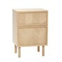Huebsch Kommode Eiche Fsc Natur 40X30Xh60Cm