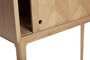 Huebsch Kommode Eiche Fsc Natur 90X35Xh90Cm