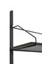 Huebsch Regal Metall/Asche Fsc Schwarz