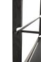 Huebsch Regal Metall/Asche Fsc Schwarz