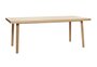 Huebsch Tisch Eiche Fischgrätenmuster Fsc Natur 100X200Xh75Cm