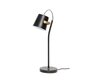 Huebsch Tischlampe Metall Schwarz/Messing H58cm