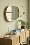 Huebsch Herringbone Console Table Drawers Natural