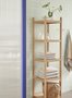 Huebsch Mason Shelf Unit Single Natural
