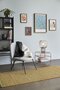 Huebsch Echo Side Table Brown/Orange