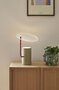 Huebsch Disc Table Lamp Khaki/Red/Textured