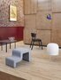 Huebsch Snowy Floor Lamp White