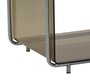 Hubsch Echo Magazine Holder Brown/Nickel