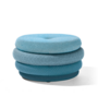 Richard Lampert Fat Tom Pouf. Blau