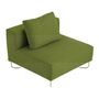 Softline Softline Lotus Sofa Mittelmodul Felt - 579 Green