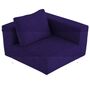 Softline Softline Lotus Sofa Eckmodul Felt - 581 Eggplant