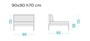 Ethimo Infinity Lounge Mittelmodul 90 cm