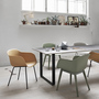 Muuto Fiber Schalenstuhl Holz Mood 2