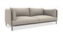 Ethimo Baia - XL Sofa - Maiorca-Aluminium-Silber-Accoya