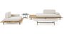 Ethimo Calipso Sitzelementkombi 120x120 mit Kissen: Soft Ivory Melange