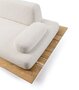 Ethimo Calipso Sitzelementkombi 240x120 mit Kissen: Soft Ivory Melange