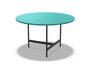 Ethimo Calipso Tabletttisch Ø53 x H33: Aquamarine
