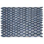 Ethimo Nodi Rete Outdoorteppich: Grey Silver / Ink Blue