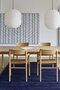 Massimo Earth Bamboo Vibrant Blue-Teppich
