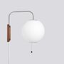 Hay Nelson Ball Wall Sconce Cabled Lamp