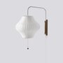 Hay Nelson Pear Wall Sconce Cabled Lamp