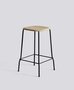 Hay Soft Edge 80 Low Stool - Black Powder Coated Steel - Matt