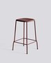 Hay Soft Edge 80 Low Stool - Fall Red Powder Coated Steel - Fall Red