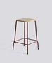 Hay Soft Edge 80 Low Stool - Fall Red Powder Coated Steel - Matt