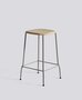Hay Soft Edge 80 Low Stool - Soft Grey Powder Coated Steel - Matt