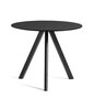 Hay CPH 20 Round Black Linoleum Table - Ø90 X H74 cm
