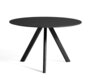 Hay CPH 20 Round Black Linoleum Table - Ø120 X H74 cm