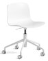 Hay About A Chair Aac 50 Stuhl - White powder coated steel aluminium - White 2.0