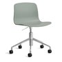 Hay About A Chair Aac 50 Polished Aluminium-Fall Green 2.0