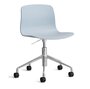 Hay About A Chair Aac 50 Polished Aluminium-Slate Blue 2.0
