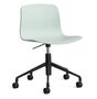 Hay About A Chair AAC 50 Black Powder Coated Aluminium-Dusty Mint 2.0