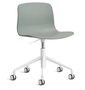 Hay About A Chair AAC 50 White Powder Coated Aluminium-Fall Green 2.0