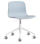 Hay About A Chair AAC 50 White Powder Coated Aluminium-Slate Blue 2.0