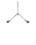 Artemide, Artemide Tolomeo Sospensione 2 Bracci Alluminio Pendelleuchte