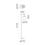 Artemide nh 22 Floor