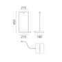 Artemide Curiosity 45 Black / Brown Table