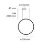 Artemide Discovery Vertical 70 - App Compatible