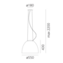 Artemide Nur Gloss Led Pendelleuchte App Kompatibel