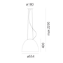 Artemide Nur LED White Integralis App Kompatibel