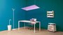 Artemide Discovery Space Square White Violet Integralis Pendelleuchte