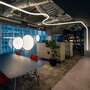 Artemide Discovery Vertical 100 White Violet Integralis Suspension