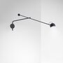Artemide Ixa L - Wandleuchte - Anthrazit