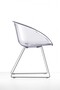 Pedrali Gliss 921 Stuhl-TR-Polycarbonat transparent