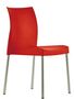 Pedrali Ice 800 Stuhl-RO-Polypropylen rot