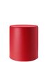Pedrali Wow 480 Sitzhocker-RO-Polyethylen rot