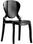 Pedrali Queen 650 Stuhl-NE-Polycarbonat schwarz